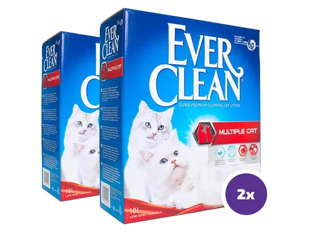 Ever Clean Multiple Cat 2 × 10 l