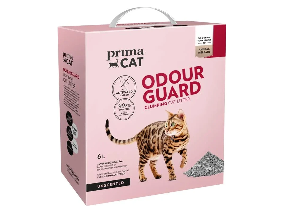 PrimaCat Odour Guard Oparfymerat 6 l