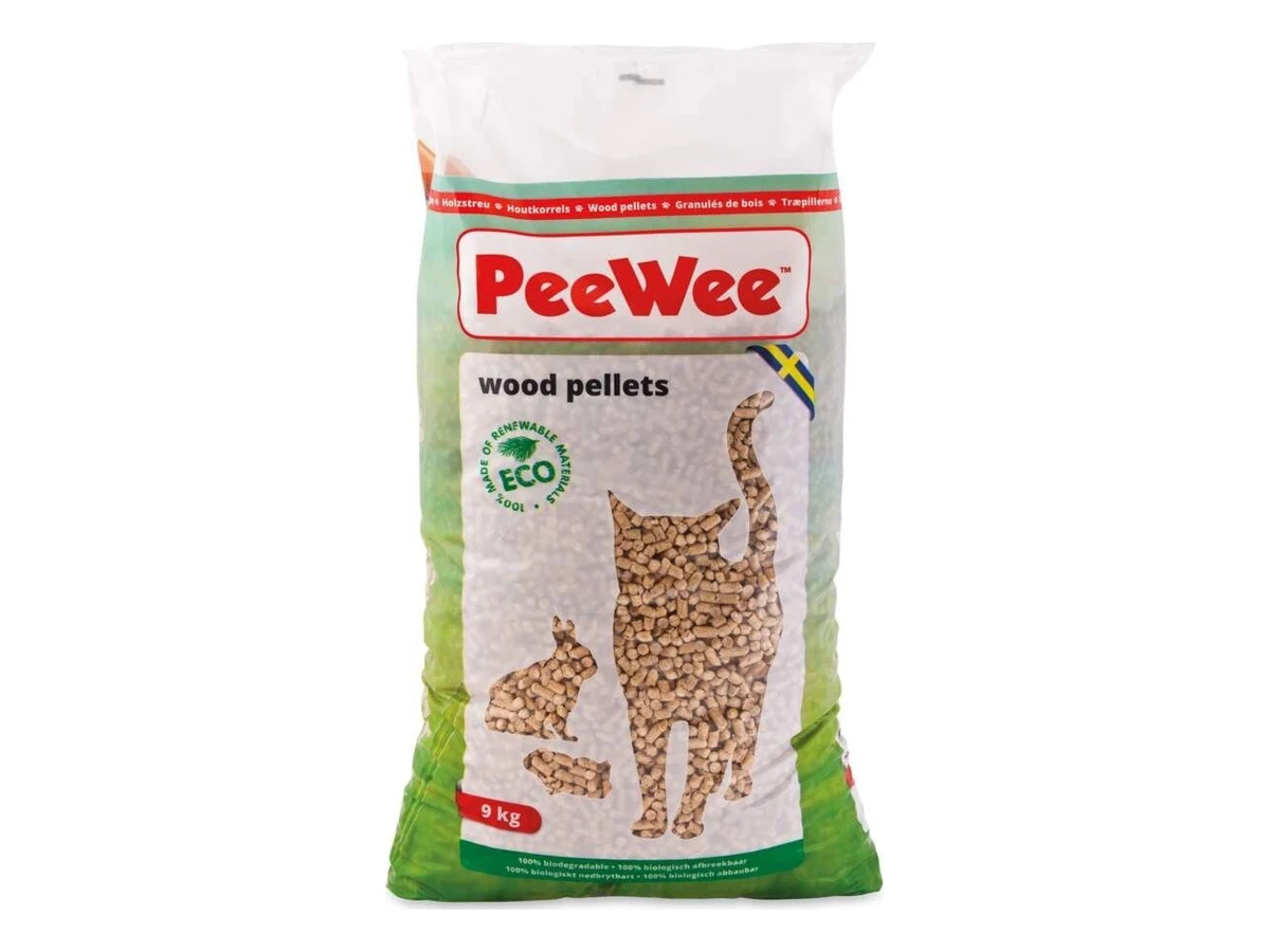 PeeWee Träpellets 14 l / 9 kg